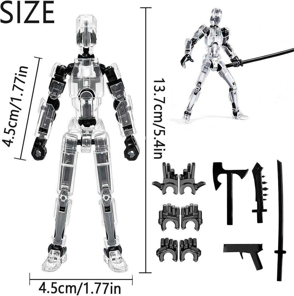 Feetcant Titan 13 Figura de Acción, 2025 Nuevo Robot de la Suerte 1...