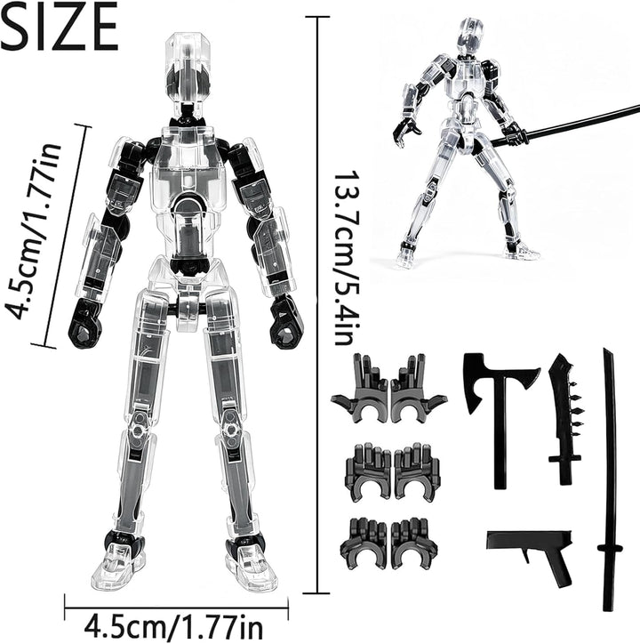Feetcant Titan 13 Figura de Acción, 2025 Nuevo Robot de la Suerte 1...