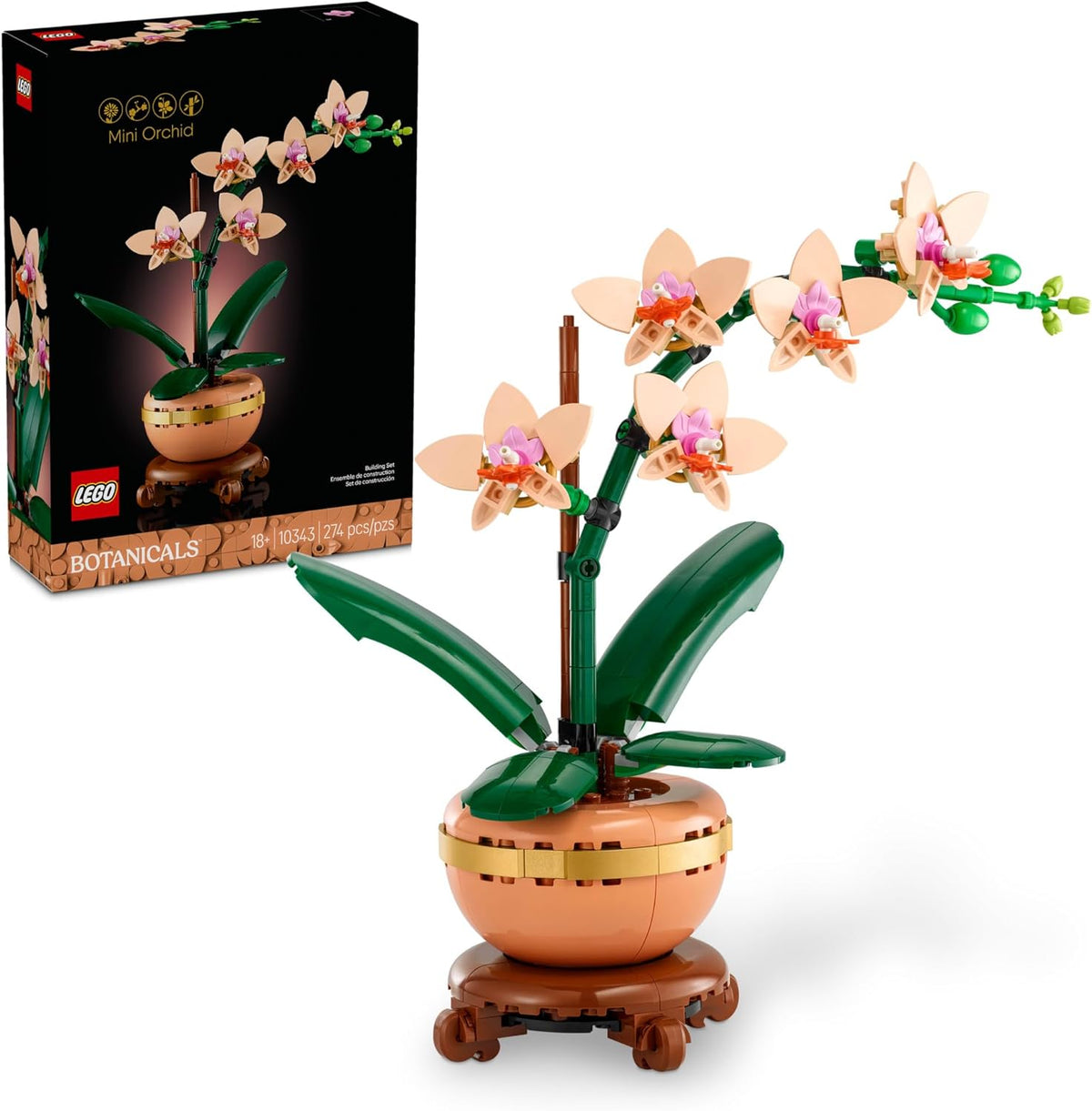 LEGO Botanicals - Juego de construcción de orquídeas