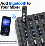 6dot35 - Receptor Bluetooth con salida TRS de 1/4" de 6,35 mm para