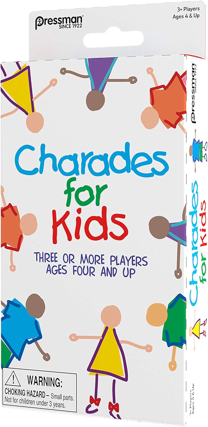 Pressman Charadas para niños con piezas enganchables -