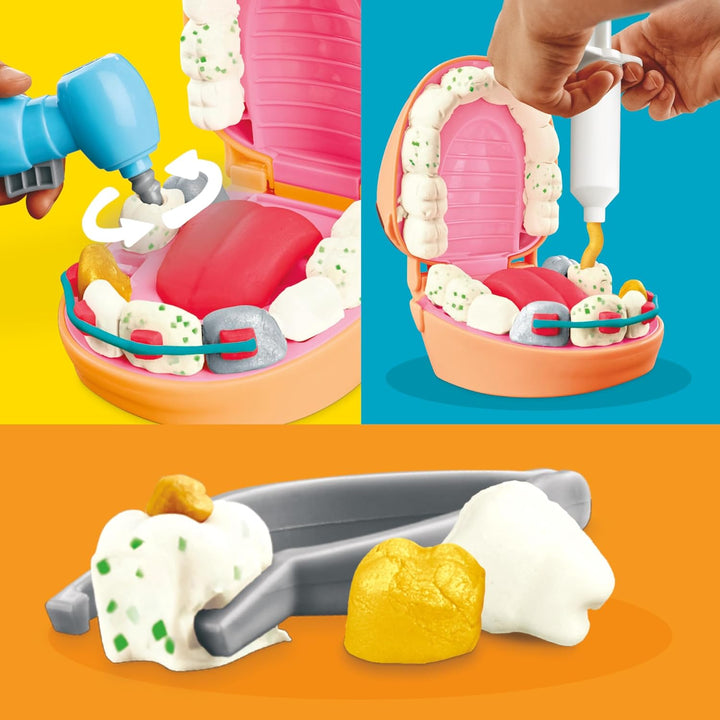 Play-Doh Drill 'n Fill - Juguete dental para niños de 3 años en...