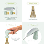 Matcha Mate Batidor de bambú eléctrico - Batidor tradicional