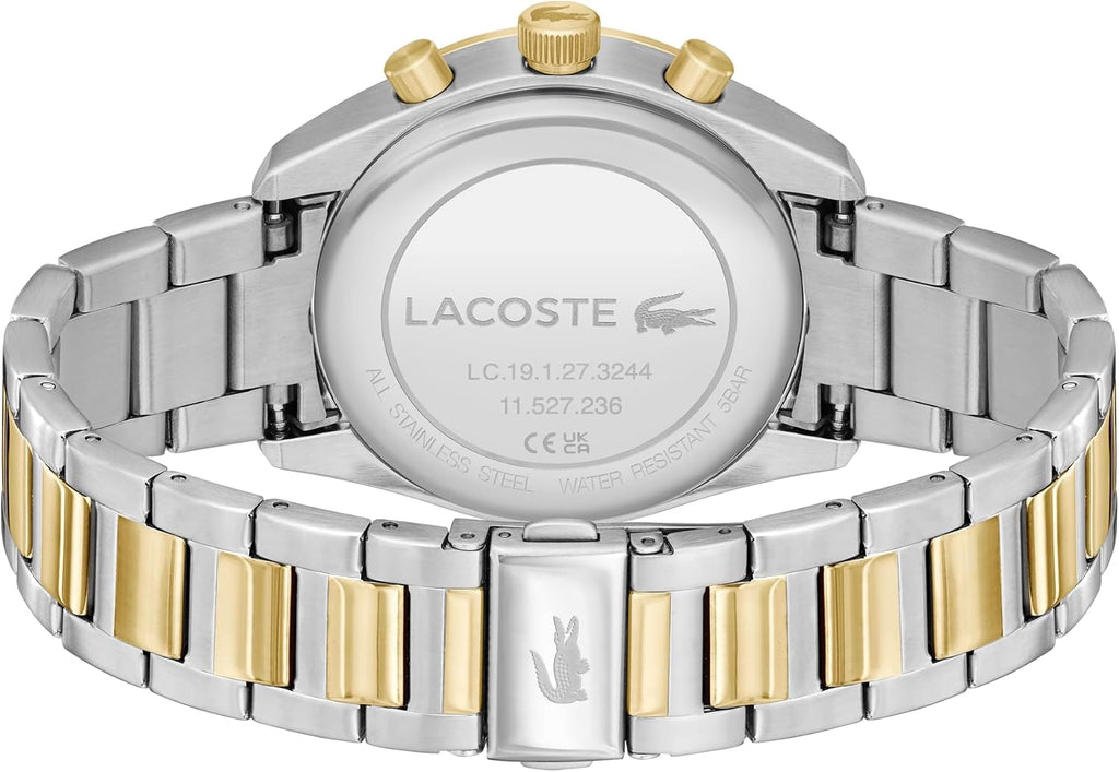 Lacoste Reloj cronógrafo de cuarzo Boston para hombre, 1.654 in