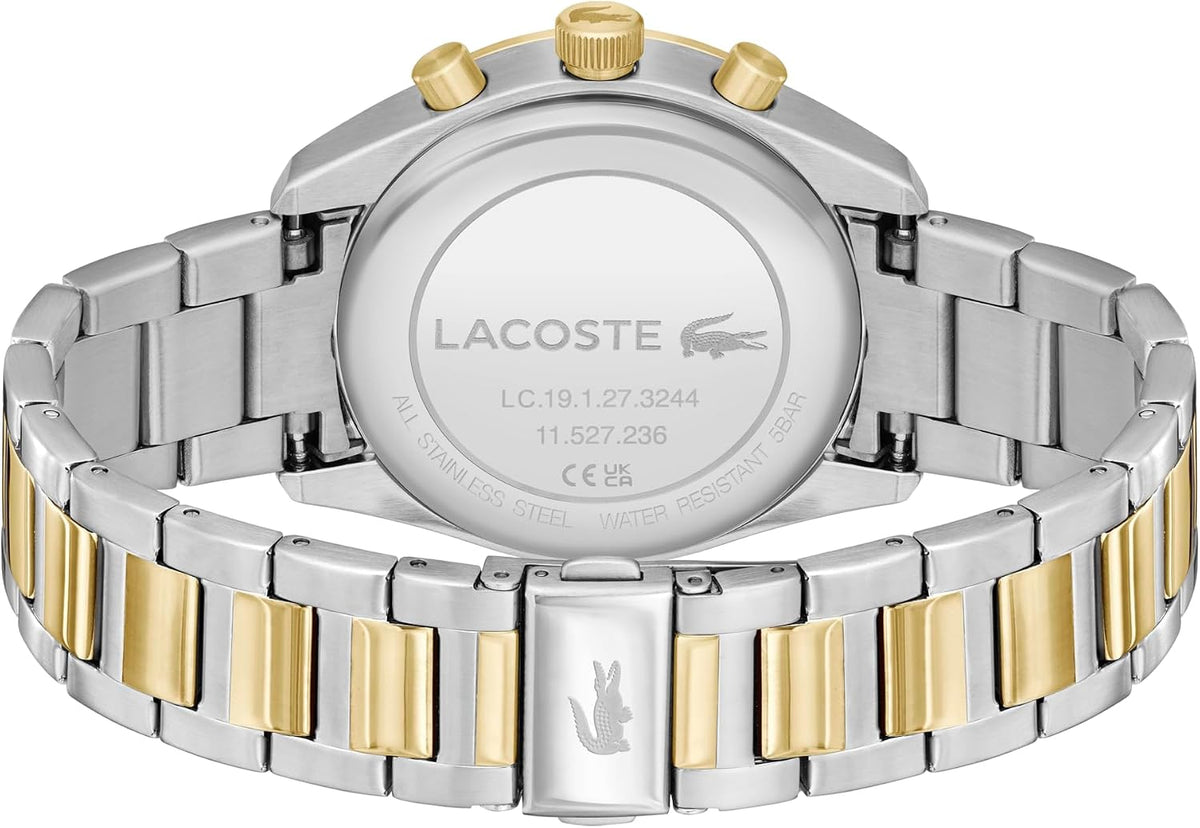 Lacoste Reloj cronógrafo de cuarzo Boston para hombre, 1.654 in