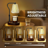 Luxmore Lámpara calentadora de velas con temporizador regulable, re...