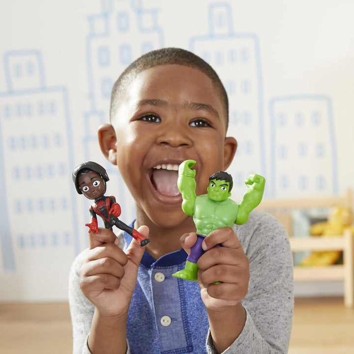 Marvel Hasbro - Paquete de figuras de acción de Spidey y sus increí...
