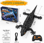 Gecko de escalada de pared a RC, robot de control remoto recargable