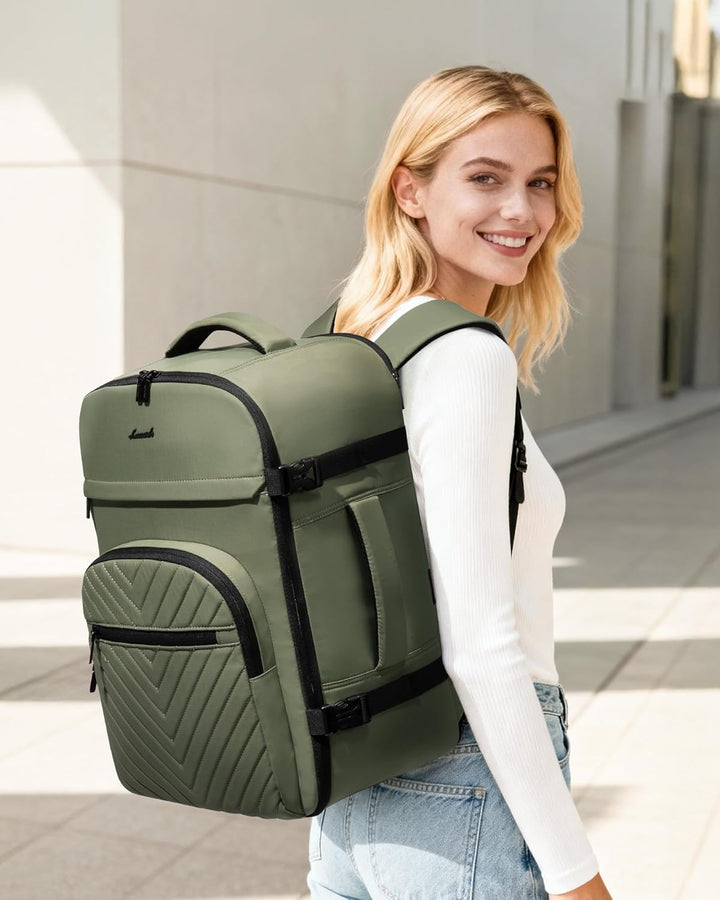 LOVEVOOK Mochila de viaje para mujeres y hombres, bolsa de viaje pa...