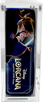 Vitrina de acrílico premium para caja de refuerzo de Disney Lorcana con cierre magnético