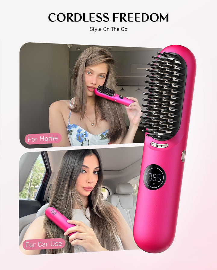 Fanttik Solo I10 APEX Cepillo Alisador de Pelo Portátil, Peine Alis...