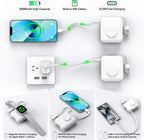 Luvknit Banco de energía magnético de 20000 mAh para Apple Watch