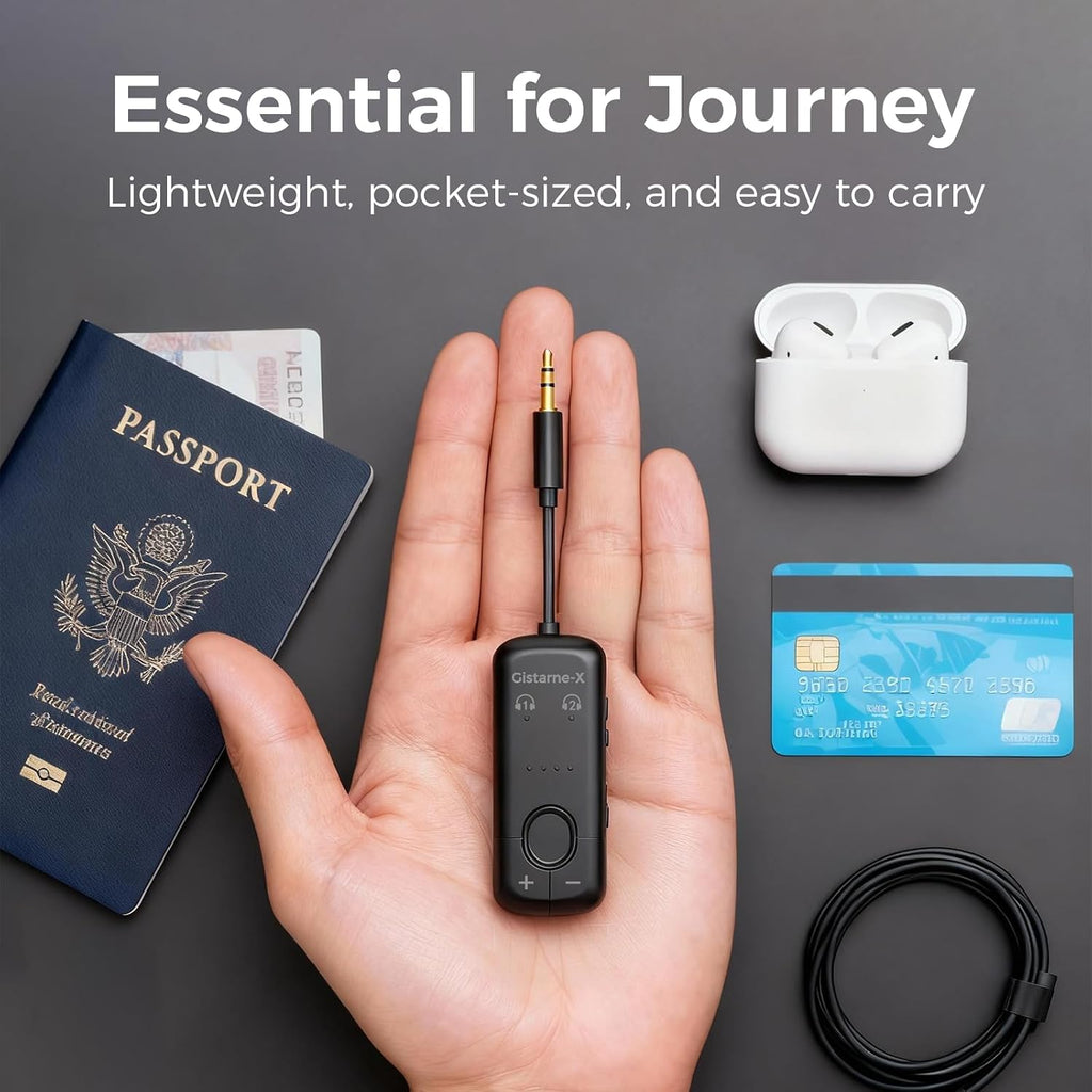Adaptador Bluetooth de avión para 2 Airpods o auriculares