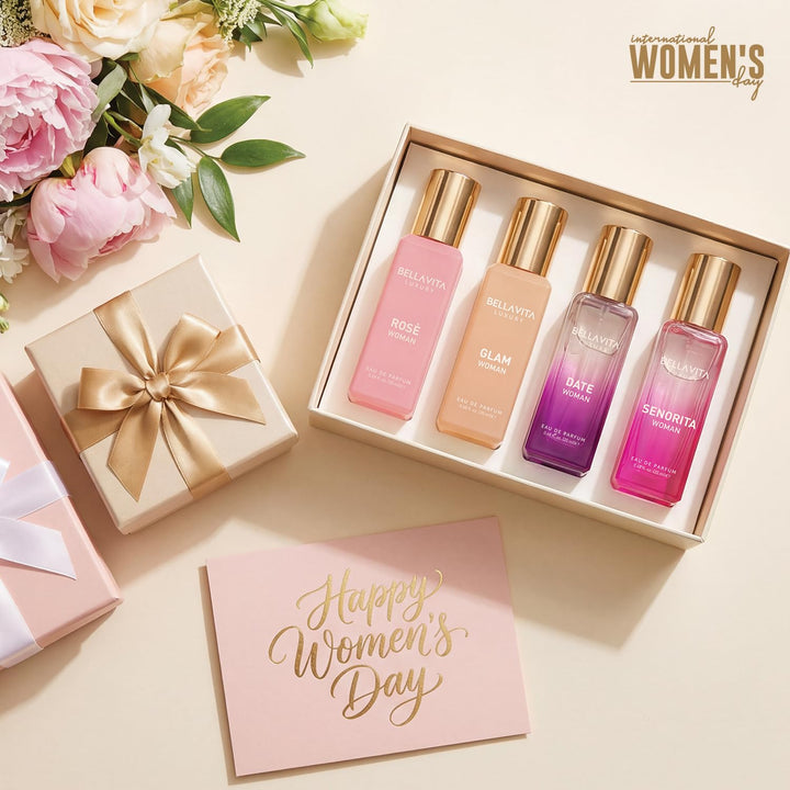 Bellavita - Set de regalo de perfume de lujo para mujer con notas d...