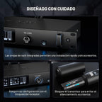 Phenyx Pro UHF Sistema de Micrófono Inalámbrico Inteligente