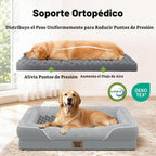 Cama ortopédica impermeable para perros grandes y extra grandes