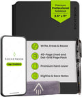 Rocketbook Pro Smart - Cuaderno reutilizable, letra de 8.5 x 11, color