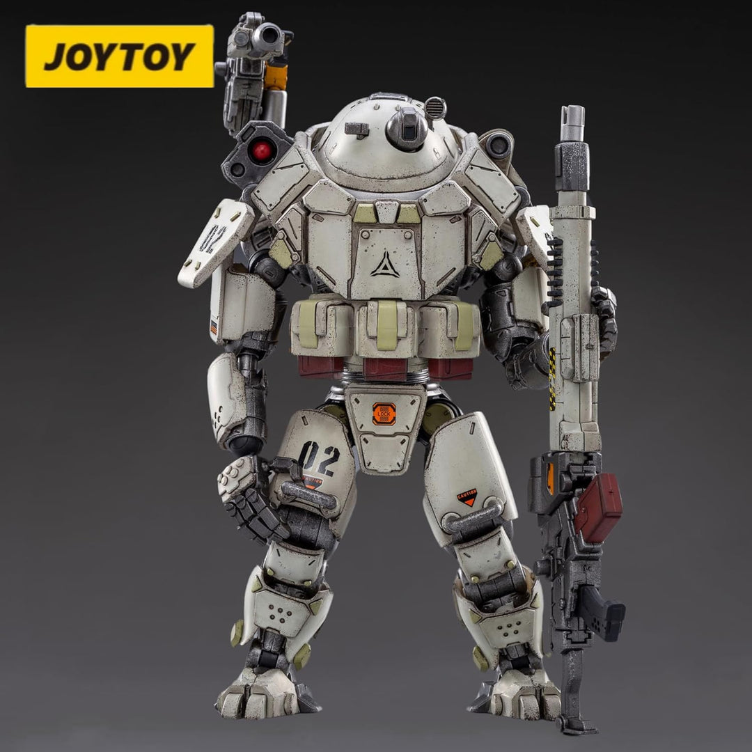 JoyToy 1\/25 Figuras de acción de acero blanco hueso Mechina armadu...