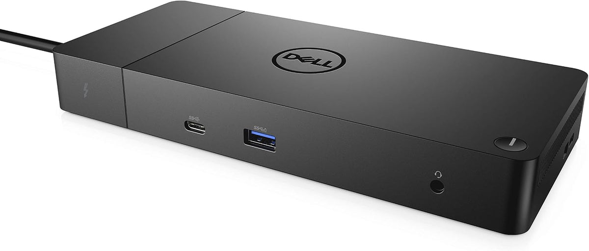Dell Estación de acoplamiento Thunderbolt WD19TB con adaptador de alimentación de CA de 180 W (entrega de energía de 130 W), color negro