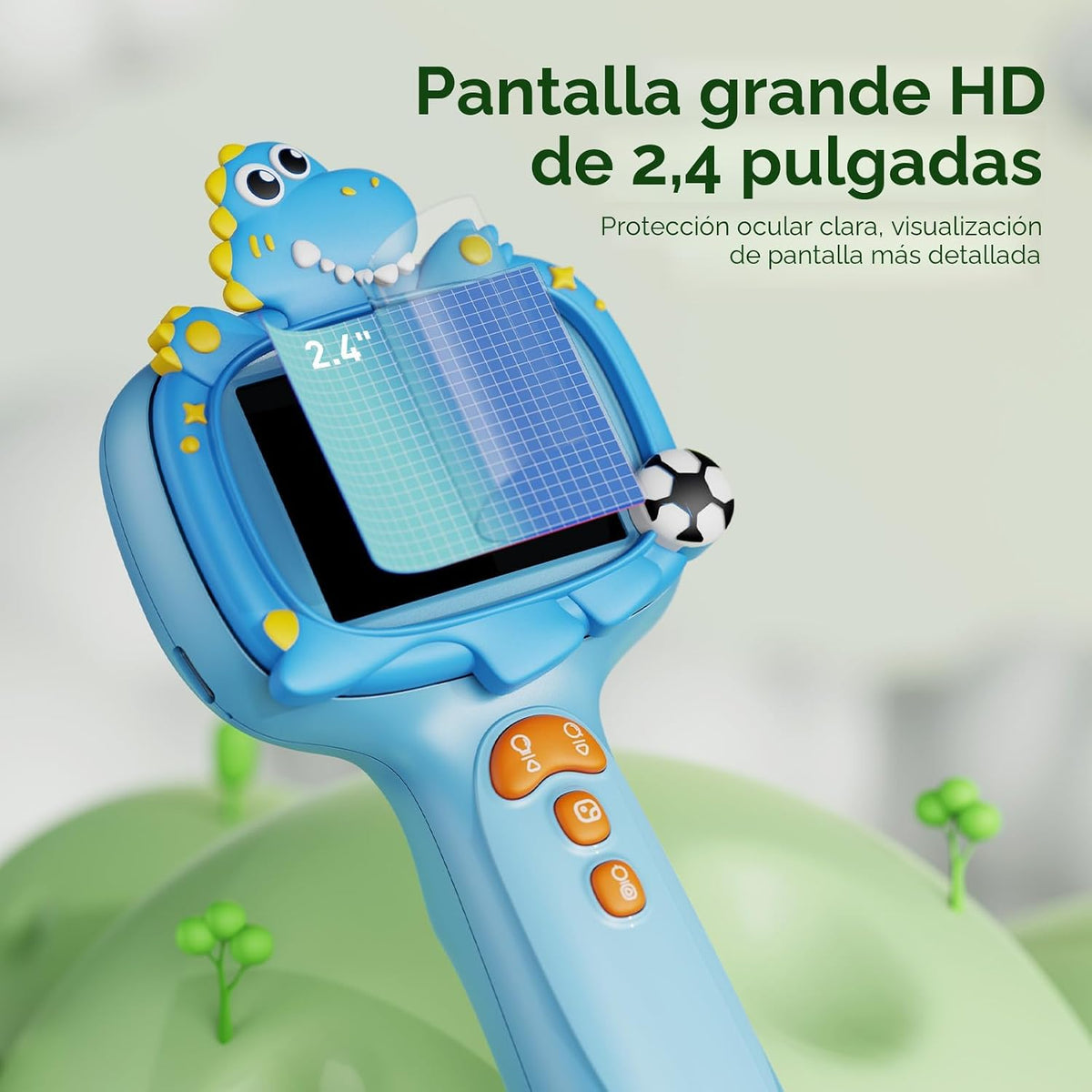 Cámara de boroscopio para niños con luz - Juguete educativo de ciencia STEM para niños de 4, 5, 6, 7, 8, 9, 10 años, niños y niñas, regalo de cumpleaños, cámara de serpiente para