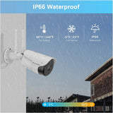 WEILAILIFE 【Audio de 2 vías】 Sistema de cámara de seguridad inalámb...
