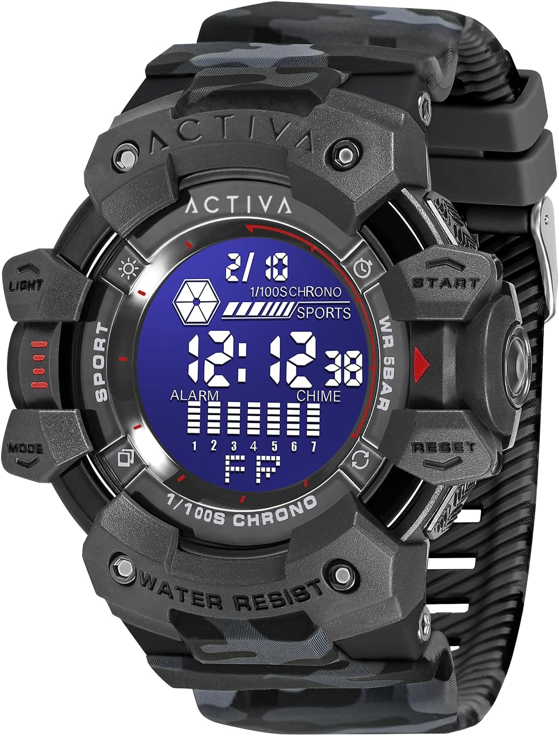 Invicta Digital Essentials Reloj Digital Negro