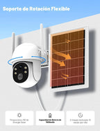 Cámara de seguridad solar celular 4G MOES, no necesita WiFi, datos gratis de por vida