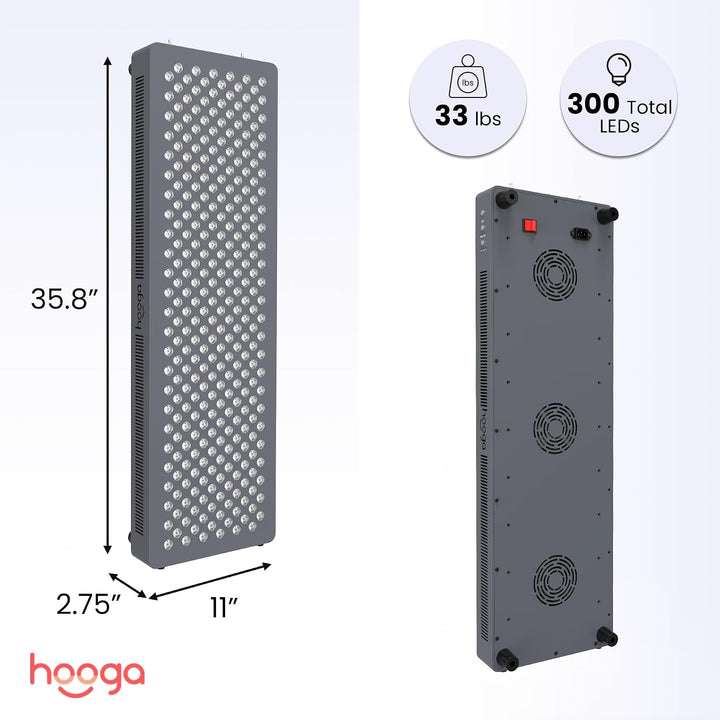 Hooga Terapia de Luz Roja de Cuerpo Completo, 660nm Rojo Cercano In...