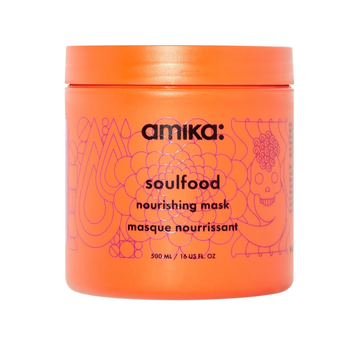 amika soulfood mascarilla nutritiva, 16.9 Ounce