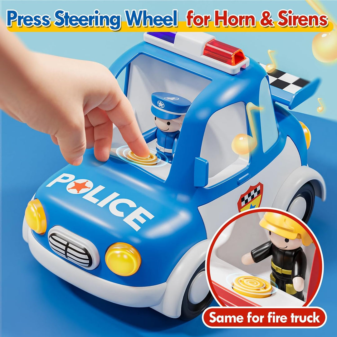 Lehoo Castle Auto a control remoto para niños pequeños, camiones de...