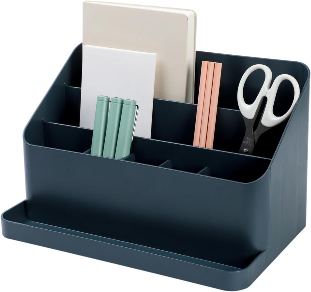 Organizador de Escritorio BLUE GINKGO, Suministros de Oficina, Azul, Hecho en Corea