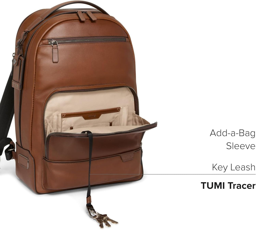 TUMI(トゥミ) Mochilas para hombre, Coñac, Tamaño único