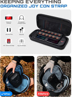 Estuche de transporte SUPCASE Pro Edition para Nintendo Switch 2 2025, Negro
