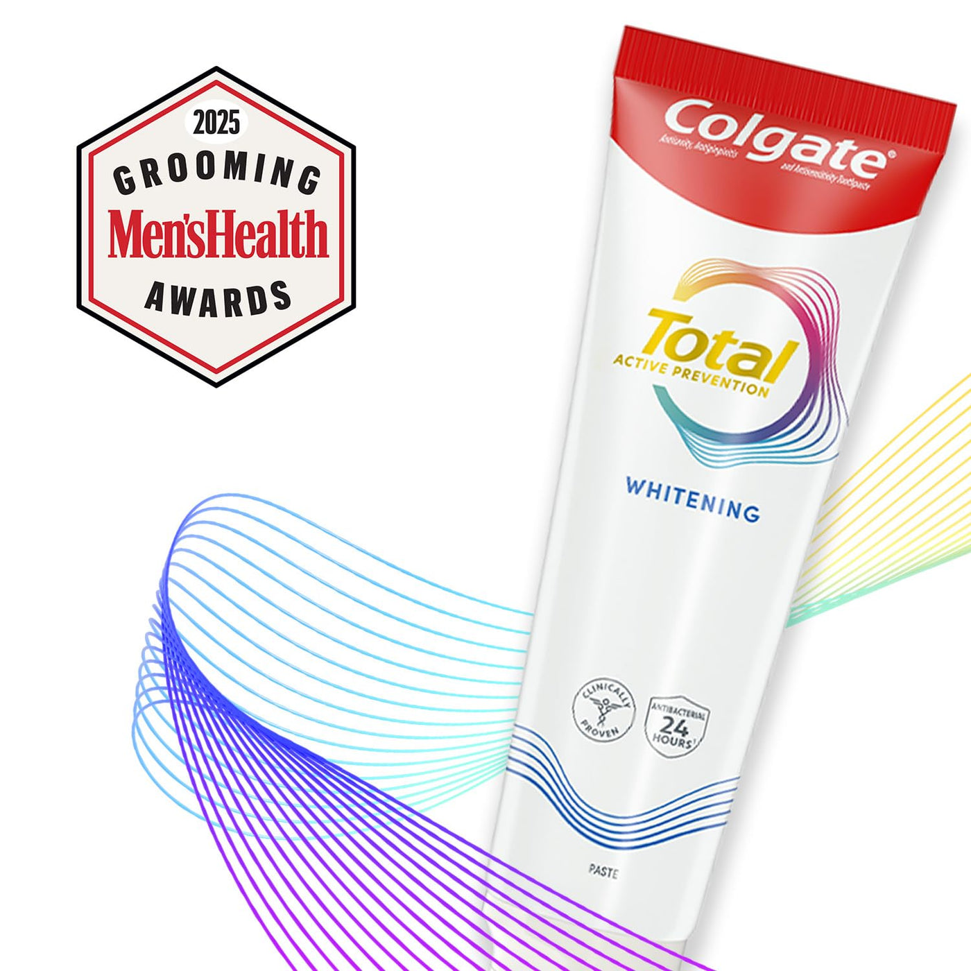 Colgate Total Whitening Pasta de dientes 51 oz paquete de