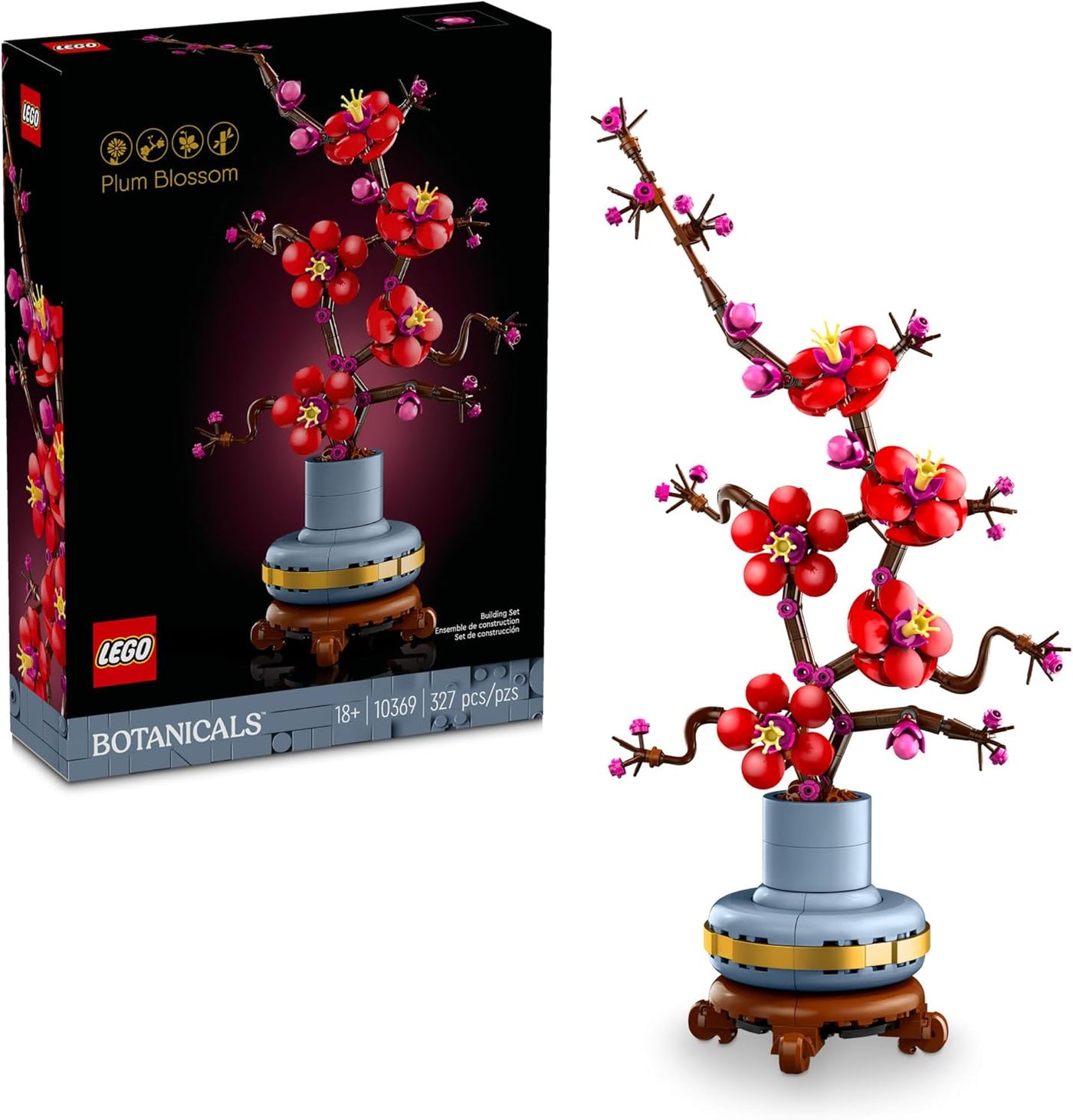 LEGO Botanicals - Juegos de construcción de flores de