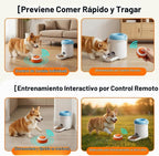 Dispensador automático de golosinas para perros, juguete interactivo