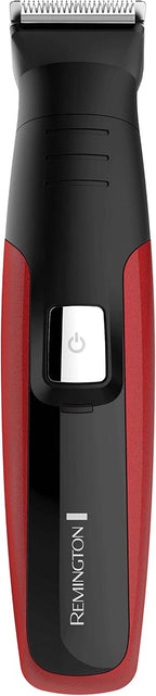 Remington All-in-one + Body Multigroomer 5000, negro y rojo, juego de 10