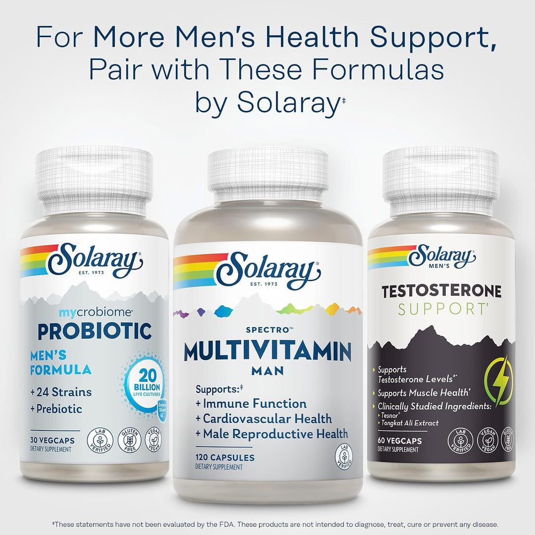 SOLARAY Spectro Multivitamínico para hombres, energía celular, salu...