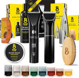 Beard Club - Kit de aseo para hombre y recortadora de barba para ho...