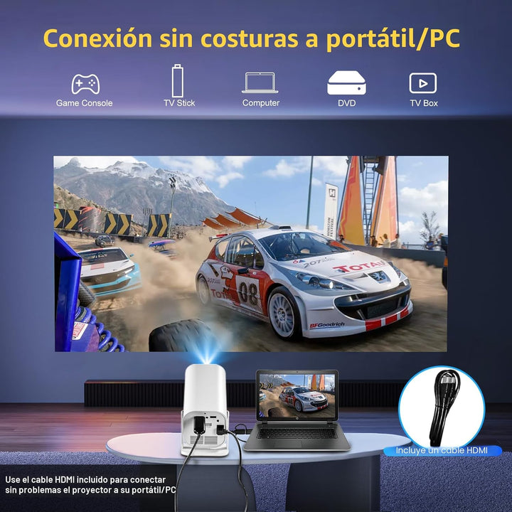 Aplicaciones integradas, enfoque eléctrico y rotación de 210°: mini...