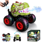 Drefirsa Auto de control remoto de dinosaurio para niños de 4 a 7 8...
