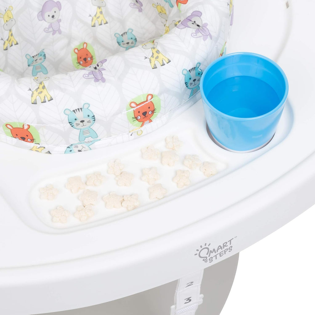 Smart Steps® Centro de actividades 3 en 1 Bounce N' Play Plus con juguetes de aprendizaje STEM, Tike Hike