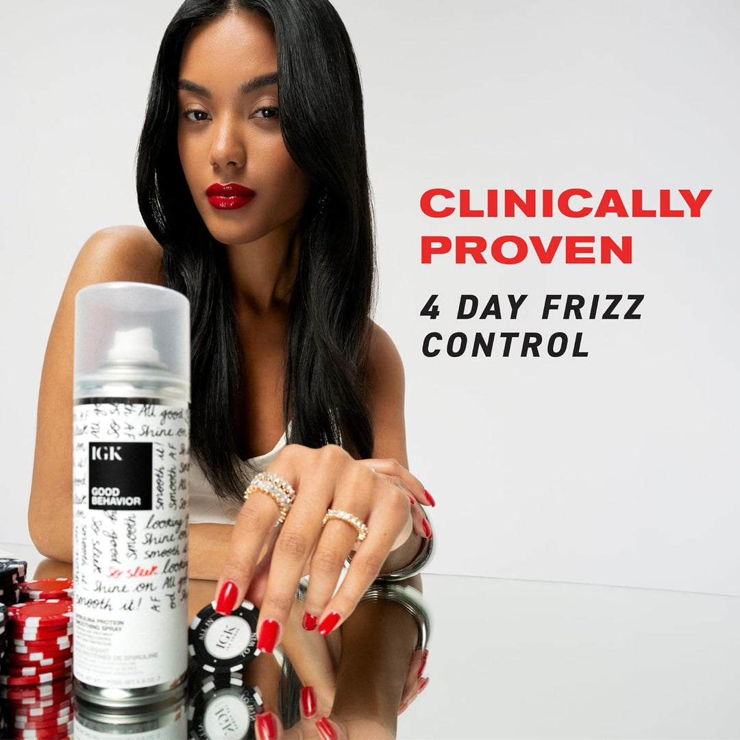 IGK GOOD BEHAVIOR Spirulina Spray suavizante de proteína | Control...