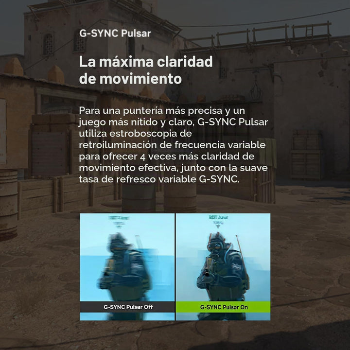 AOC Agon Pro Monitor Gaming de 27 pulgadas QHD 360Hz IPS NVIDIA G-S...