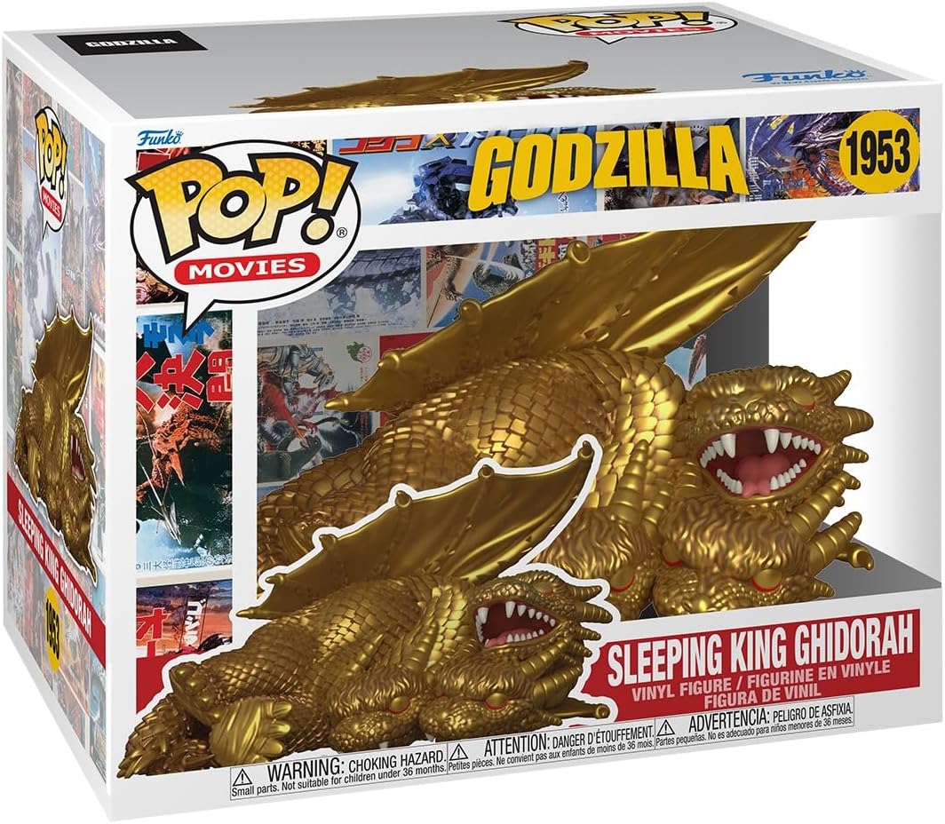 Funko Pop Super Godzilla - Rey Ghidorah Dormido - Figura