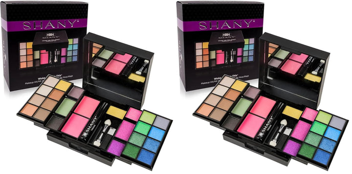 SHANY Kit de maquillaje 'Woke Up Like This', sombras de ojo...