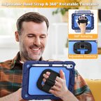 Funda para iPad A16 de 11ª/10ª generación de 11"/10.9", a prueba de golpes