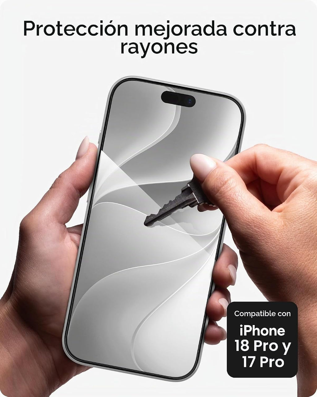 ZAGG Protector de pantalla de cristal Elite para iPhone 18 Pro / 17 Pro