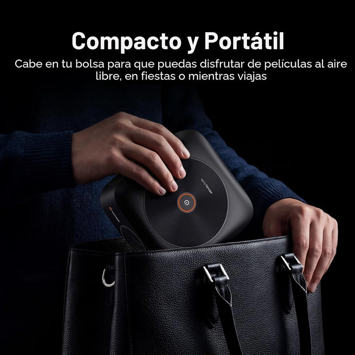 Proyector inteligente Google TV con licencia oficial 1500 ANSI, HAP...