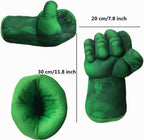 NuGeriAZ Manos de superhéroe para niños, guantes de boxeo de felpa con capa, disfraces de cosplay para Navidad, regalo de cumpleaños